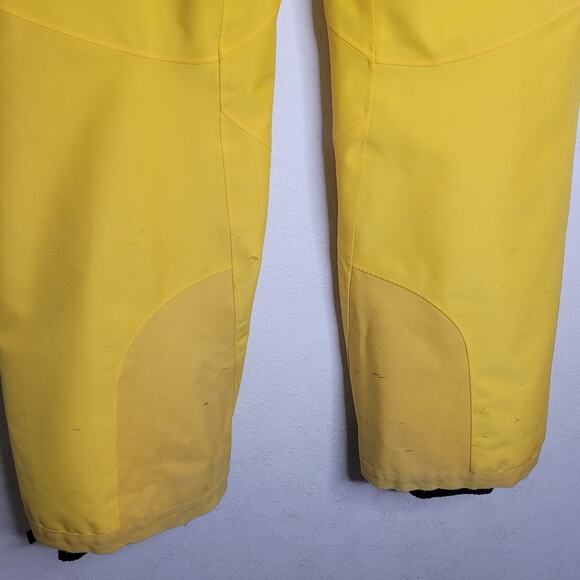 Patagonia H2No Snowshot Recco Ski Snowboard Pants Men’s Large Yellow EUC - Picture 11 of 16